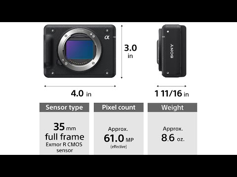 The new Sony LR1 is the most compact Full Frame camera ever made by Sony!