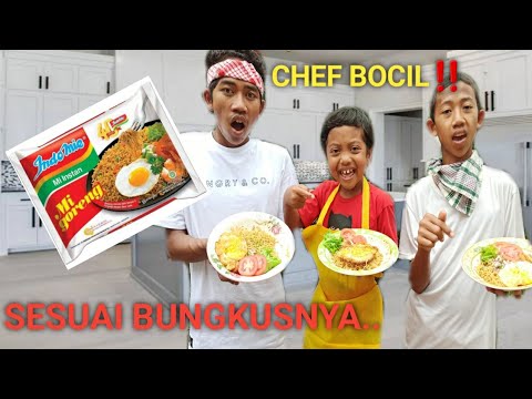 INDOMIE COOKING CHALLENGE FOLLOWING THE PICTURE ON THE PACKAGING! BE A CHEF IN 24 HOURS! | Mikael...