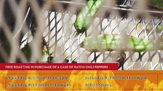 Reasor's Hatch Chile Roasting Events 2017