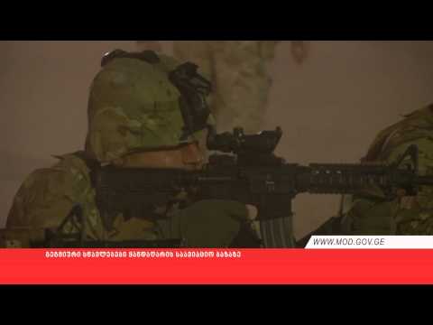 გეგმიური სწავლებები ყანდაღარის საავიაციო ბაზაზე