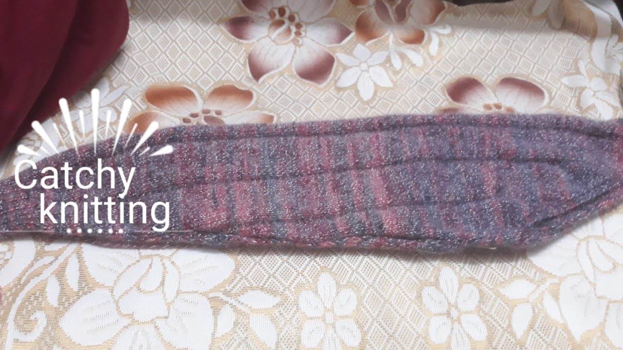 Knitting sleeves in raglan from bottom to top