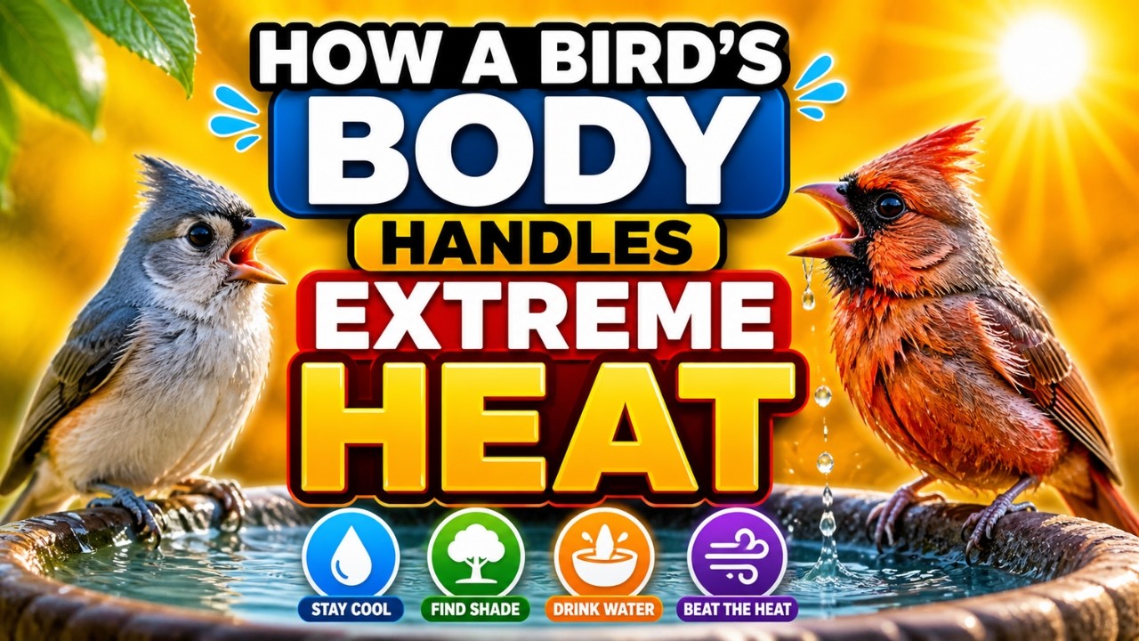 How a Bird’s Body Handles Extreme Heat - YouTube
