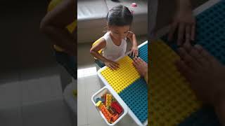 Lego Table review for Toddlers from Shopee