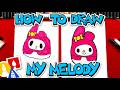 How To Draw My Melody Squishmallow