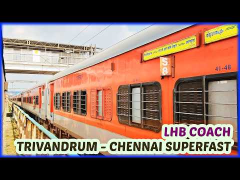 Trivandrum - Chennai Superfast & Alappuzha - Chennai Superfast now running with LHB Coaches