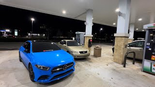 MY AMG C63 BEAT A NISSAN SKYLINE R34 GTR