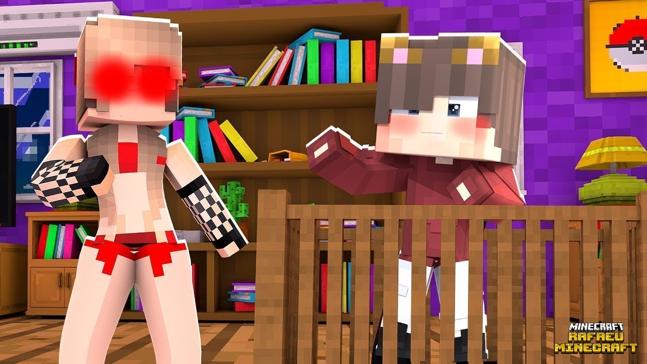 VAMPIRA do MAL virou MINHA BABÁ no Minecraft
