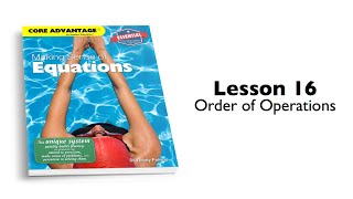 Equations 16 – Order of Operations | Math Fluency