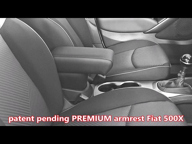 FIAT 500X bracciolo PREMIUM armrest, accoudoir, mittelarmlehne 