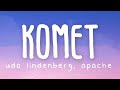 Udo lindenberg  apache 207  komet lyric