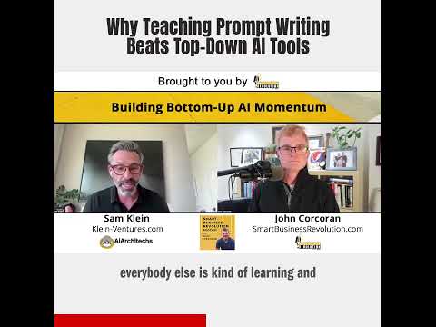Why Teaching Prompt Writing Beats Top-Down AI Tools