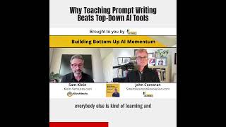 Why Teaching Prompt Writing Beats Top-Down AI Tools