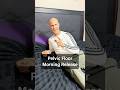Morning Pelvic Floor Relaxation Exercise #drmandell #pelvicfloor #bed #back