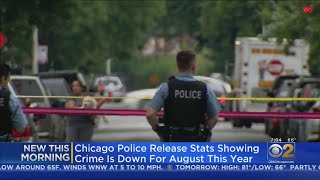 Chicago Police Release Stats Showing Crime Is Down For August This Year