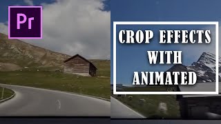 ✔️Adobe Premiere Pro: How To SPLIT SCREEN using CROP EFFECTS WITH ANIMATED TUTORIAL [EASY LEARNING]