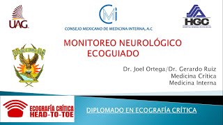 Monitoreo Neurológico Ecoguiado  Dr. Gerardo Ruiz