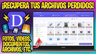Recupera Tus Archivos Eliminados De Un Disco Externo Usb Dañado 🎁 Tutorial Que Nunca Falla (d-back)