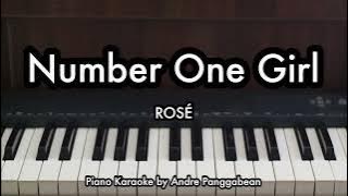 Number One Girl - ROSÉ | Piano Karaoke by Andre Panggabean