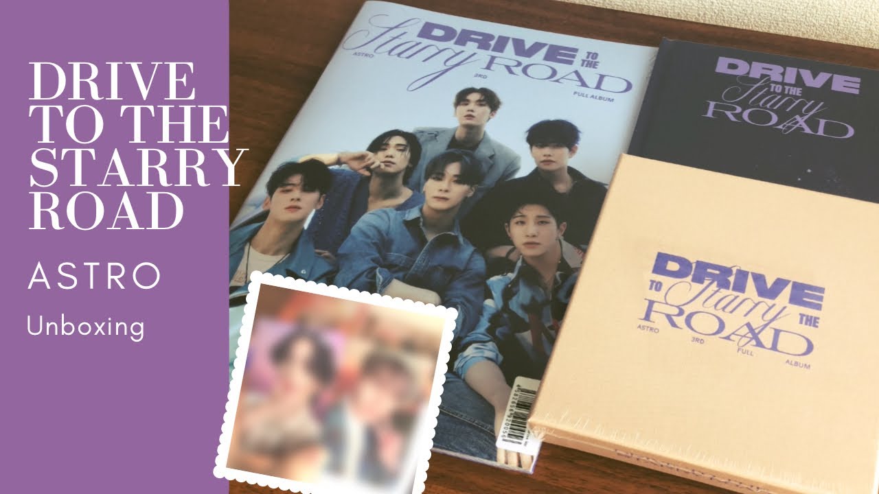 ASTRO – 3° Album Drive To The Starry Road (Versione Drive) – CD+Photobook+Poster+Card – Sigillato - 2