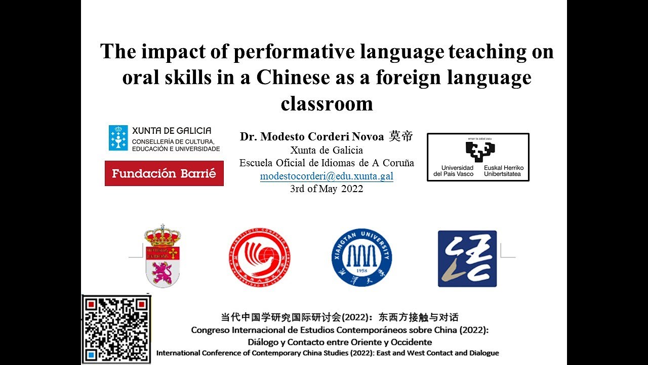 The impact of performative language teaching in a Chinese class Dr ...
