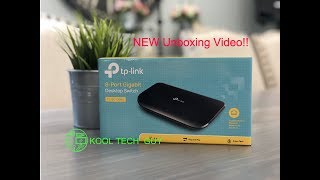 NEW TP-Link 8 Port Gigabit Switch - Unboxing!!