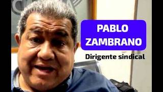 Pablo Zambrano sostiene que el salario mínimo y las pensiones no deben ser menos de $350 mensuales