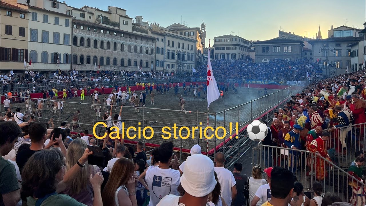 フィレンツェ伝統の祭りcalcio Storico カルチョストーリコ 22を観に行ってみた Youtube