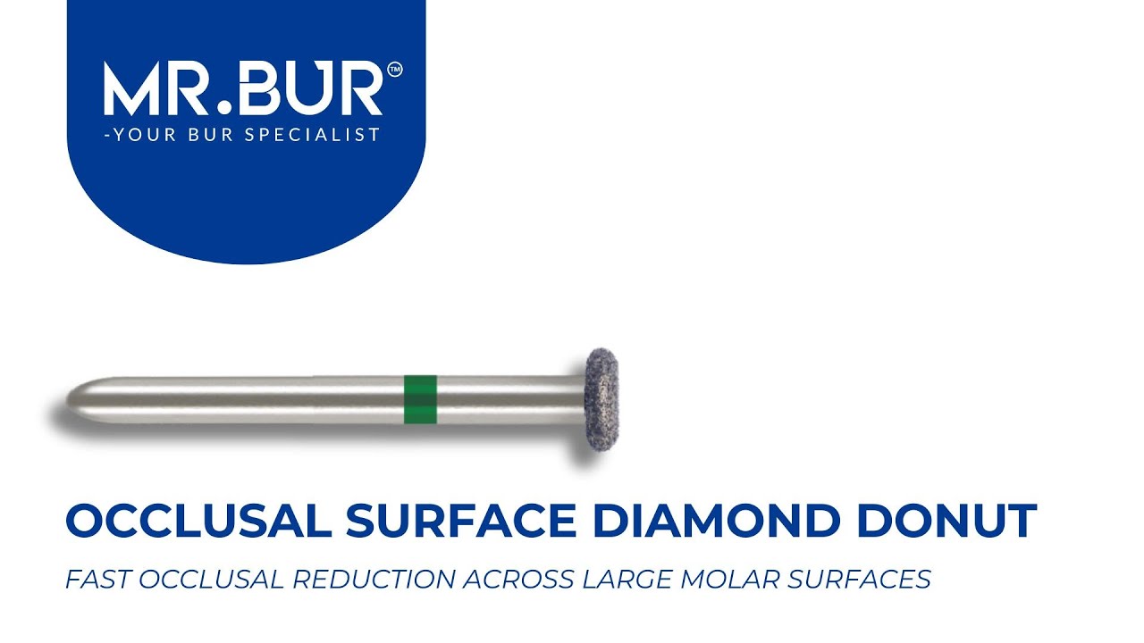 ISO 909 Occlusal Surface Reduction Donut Coarse Diamond Bur FG | MR.BUR
