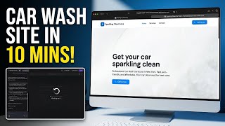 I Built a Car Wash Website in 10 Minutes Using AI - Watch This screenshot 1