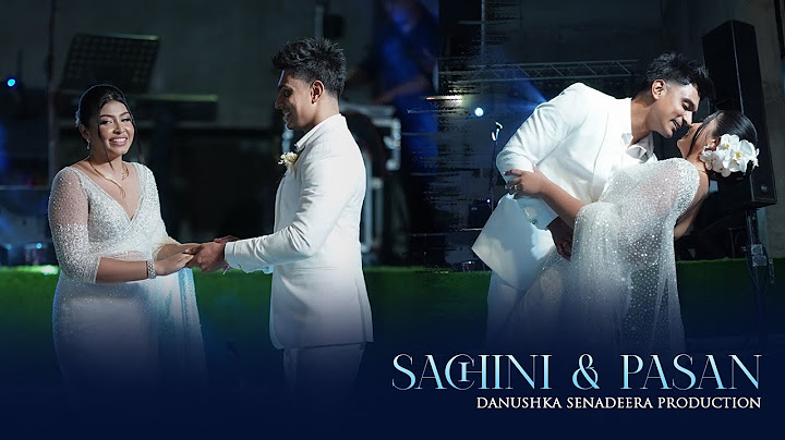 Danushka Senadeera Production (Sachini & Pasan | Wedding Day)
