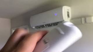 Mini-split Remote Control instructions