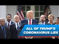 Trump&#39;s Repeated Lying About Coronavirus Response