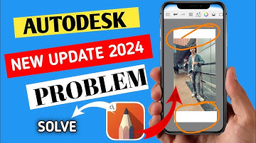 Autodesk sketchbook New update problem | Autodesk sketchbook white background problem