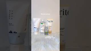 Morning routine for combination skin ☀️✨#kbeauty #glassskin