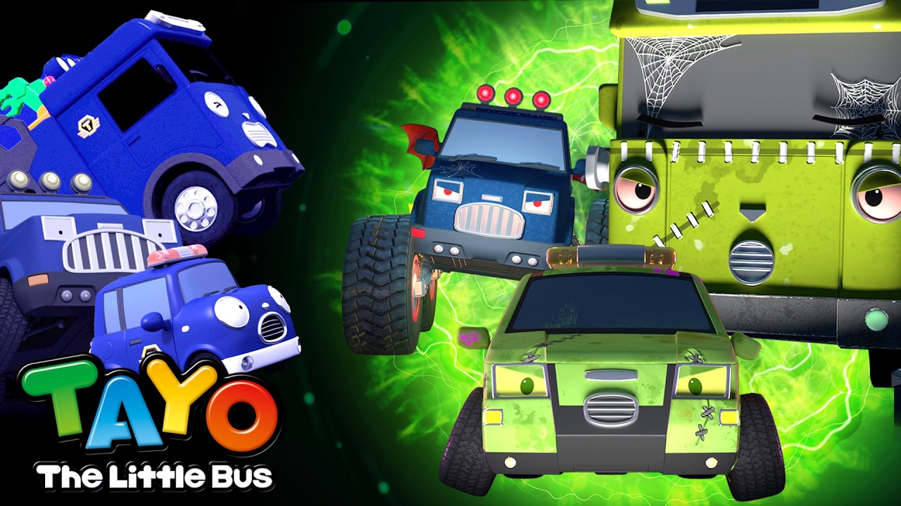 Zombie Car \u0026 Monster Truck | Car Song Compilation | Song for Kids | Tayo the little bus