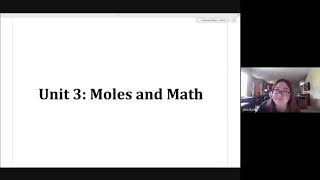 Unit 3 Moles & Math: Part 1 (Scientific Notation and Calculators)