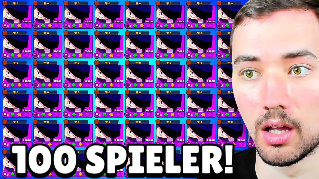 1 BRAWLER gegen 100 SPIELER! 😱
