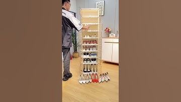 Multi Layer Shoe Rack Stackable Shoes #gadgets #shortvideo #shorts