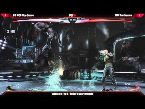 Injustice Top 8 RG MCZ Rico Suave vs EMP Dartharma - Apex 2014 Tournament