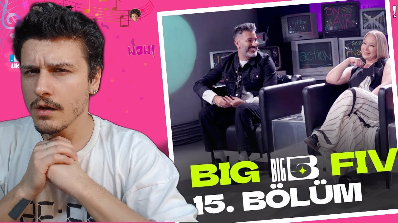 Big5 Türkiye | 15. Bölüm : İLK İNGİLİZCE PERFORMANS -  Reaction