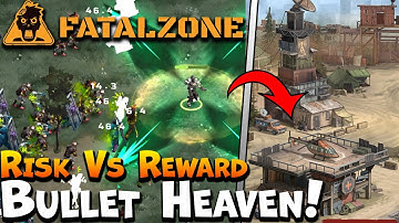 This Permadeath Bullet heaven is AMAZING!! | Fatal Zone