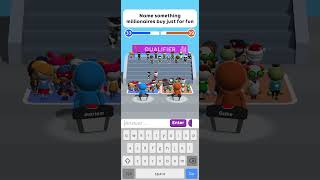 Name something millionaires buy just for fun / guess their answer/ by gaming marium #game#gameplay screenshot 5