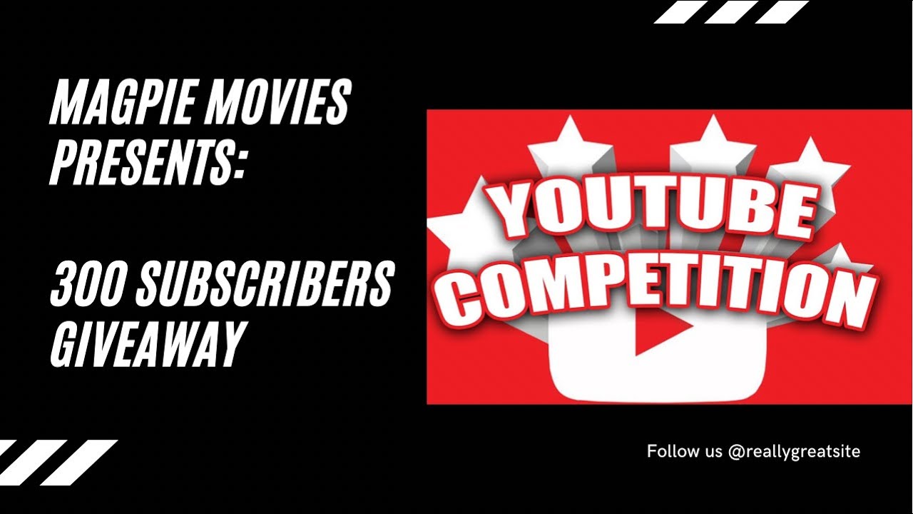 Magpie movies 300 subscriber competition - TV show giveaway 