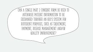 42 CFR Part 2 Lesson 6 - FAQS