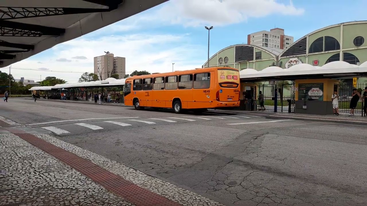 Passeio aleatorio entre os terminais de @onibus de curitiba.