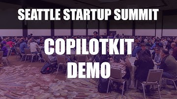 How CopilotKit Is Building Infrastructure for Human-AI Collaboration - Seattle Startup Summit Demo