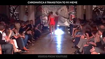 Chromatica II transition to 911 Meme (Catwalk 1)