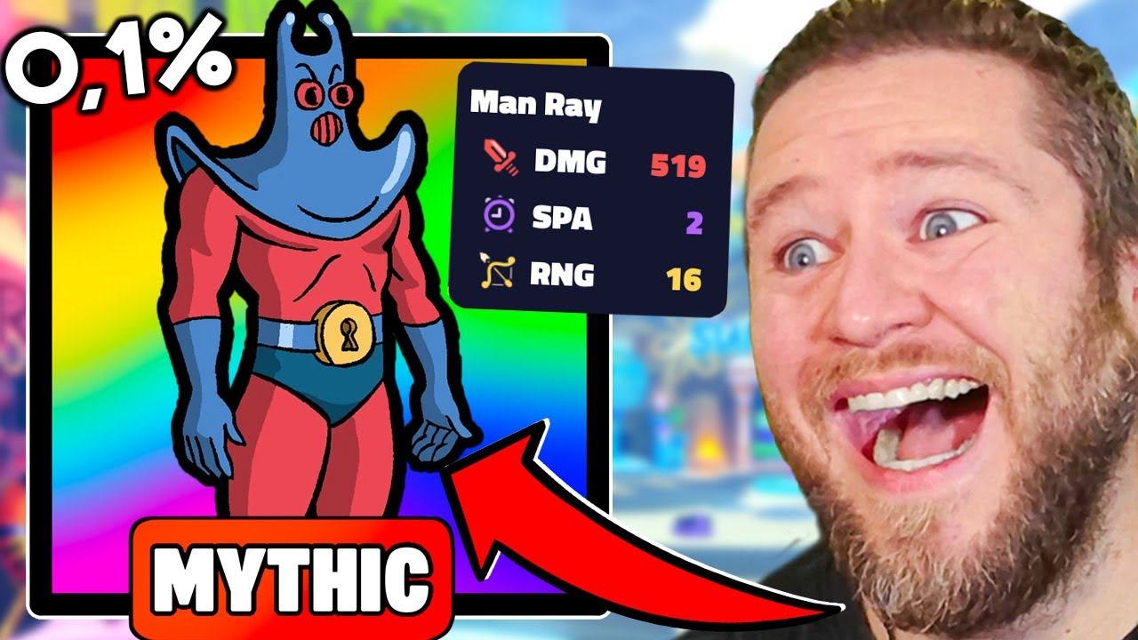 ICH ZIEHE DIE SELTENSTEN UNITS in SPONGEBOB TD 😂