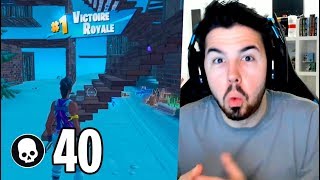 RECORD MUNDIAL 40 Kills en FORTNITE Capitulo 2 (reaccionando)