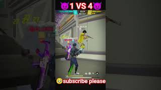 1v4 on MP40 only one Red headshots #remix #bass #music #freefire #minimix #mcstan #mclan #massivex